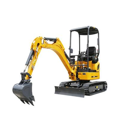 China Advertising Company XE17U Brand New Chinese Hydraulic Crawler 1.8 Ton Mini Construction Excavator For Construction Sale for sale