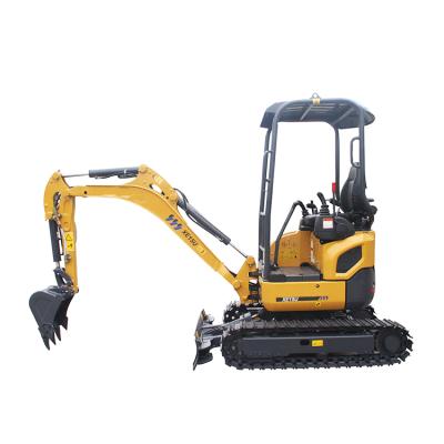 China Famous Advertising Company China Small Mini Crawler Hydraulic Excavator Digger XE15U 1.5 Ton For Good Prices for sale