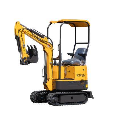 China Hotels Price Cheap Chinese Mini Digger XN10 0.3cbm Small Digger Crawler Excavator 1ton 2 ton new bagger for sale for sale