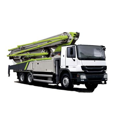 China Chinese Advertising Company Truck Mounted Concrete Pump 49X-6RZ 49m Truck Pump Transport Large Area Of Concrete for sale