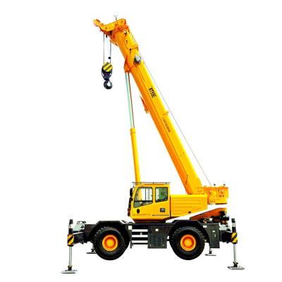 China CRANE TRUCK New Large RT55U Max. Heavy lifting Rough-terrain 55m 55 ton truck crane with factory prices for sale