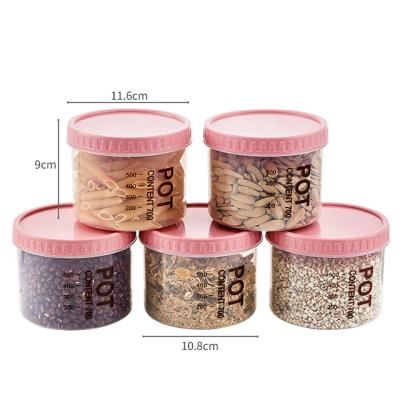 China Freshness Keeping XingYou Kitchen Household Container Storage Transparent Plastic Jars With Lid for sale