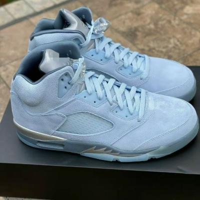 China Cushioning 2022 Hot New Fashion Brand Nk Aj5 Bluebird Basketball Shoes Women's Outdoor Sports Shoes Men's Comfortable Nk Running Sneakers for sale