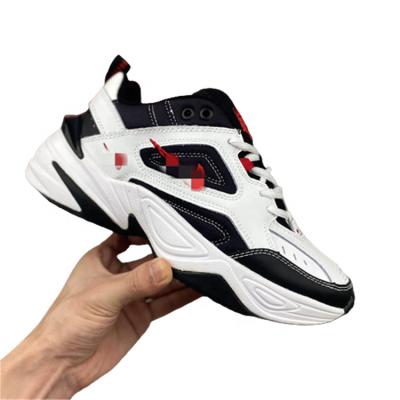 China 2022 New Fashion Women's Sneakers Color Black White Damping Temper Logo Women Low Top Sneakers Red for sale