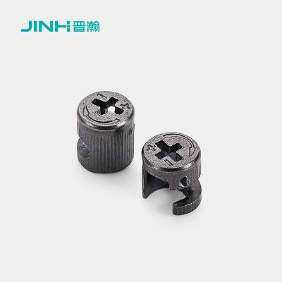 China Staal 10mm Cam Connector Makkelijk te installeren Minifix Cam Lock Voor RTA meubelpaneel Te koop