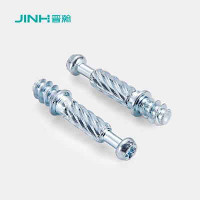 China 32mm Steel Minifix Spreading Bolts With M6 Thread, Furniture Connecting Fitting for rta furniture for sale