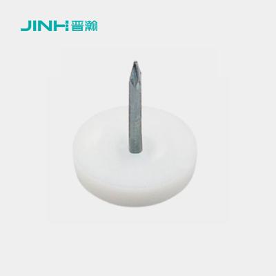 Cina Piedi di mobili in plastica da 16 mm Chiodi di alta stabilità Hardware OEM per le gambe dei mobili in vendita