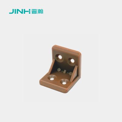 China 16mm OEM Versatile Plastic Corner Brackets Flexibility For Panel Furniture for sale