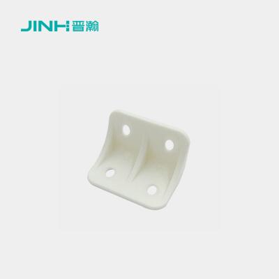 China 13*13mm Plastic Corner Brackets, Furniture Panel Connector For Rta Furniture for sale