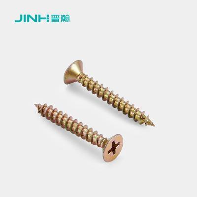 China Langfristige Haltbarkeit 30 mm Schrauben aus Faserplatten für RTA-Möbel zu verkaufen