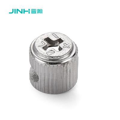 China Gemakkelijk te installeren 12mm cam connector aangepast ontwerp minifix cam slot voor panel bed Te koop