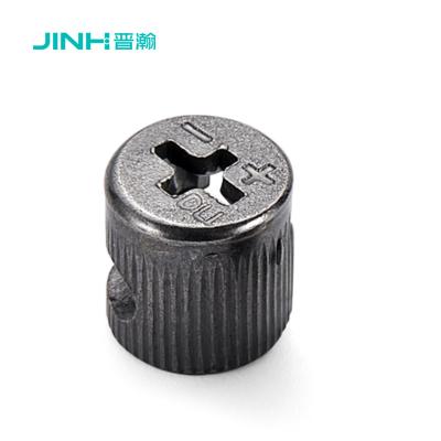 China Carbon Steel 12mm Cam Lock Invisible Minifix Cam Lock For Knockdown Furniture for sale