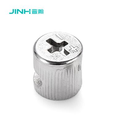 China H13.5mm Minifix Cam Lock Cold Rolled Steel Connector For KD Furniture for sale