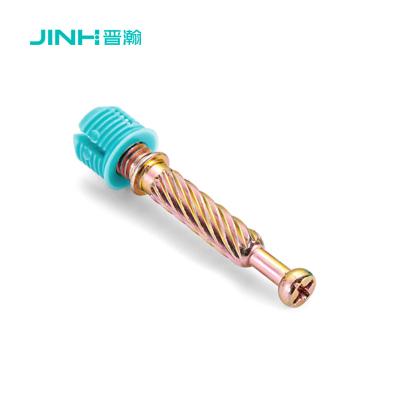 China Jh-2083 Steel Minifix Spreading Bolts 40mm Furniture Hardware For Kd Furniture for sale