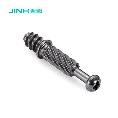 China Jh-2169 Minifix de acero tornillos de extensión 32mm Conector de muebles para muebles de knockdown en venta