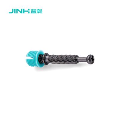 China 40mm Customized Minifix Connecting Bolts, Flat Pack Furniture Fitting For Rta Furniture à venda