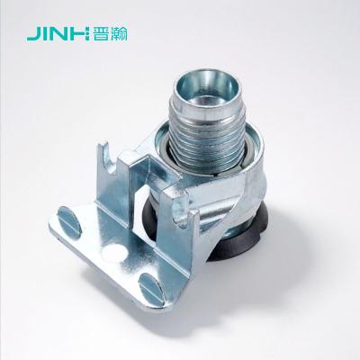 China 20mm Metal Leg Levelers em liga de zinco com revestimento de zinco para armários Rta à venda