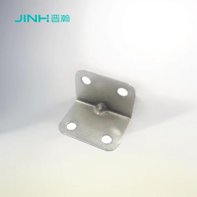 Cina 11.5x11.5mm Metal L-Brackets Bracing and Support Panel Connector per mobili KD in vendita