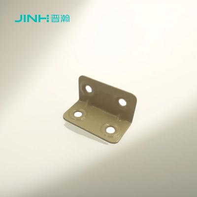 China 12x12mm Metal L-brackets, Hardware de móveis para móveis de embalagem plana à venda