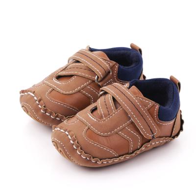 China Boy Anti-slippery Baby Shoes in Autumn and Spring Baby Casual Leather Sneaker for sale