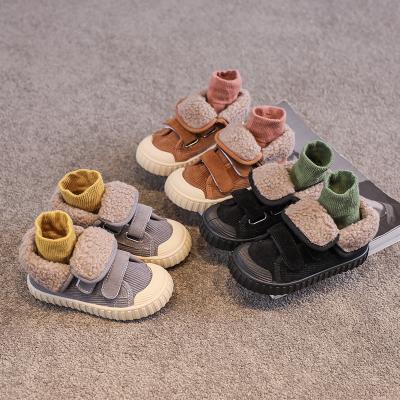 China 2021 breathable autumn and winter cotton casual shoes children's breathable shoes for sale