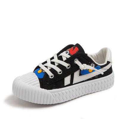 China Cheap flat hot sale and quality kids canvas shoes unisex boys and girls for sale