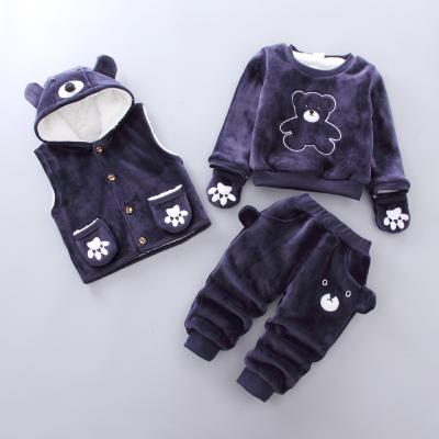 China High quality set of winter children's clothes comfortable warm style of clothes new for sale