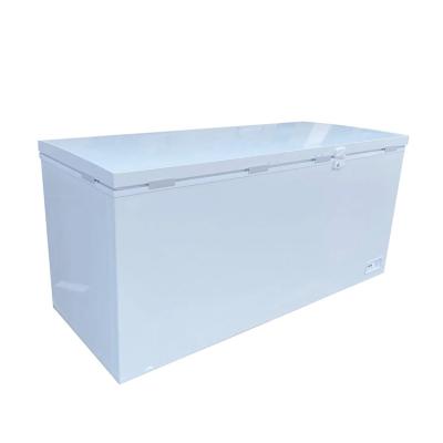 China Commercial Single-Temperature Service Equipment Top Open Double Door Freezer Chest for sale