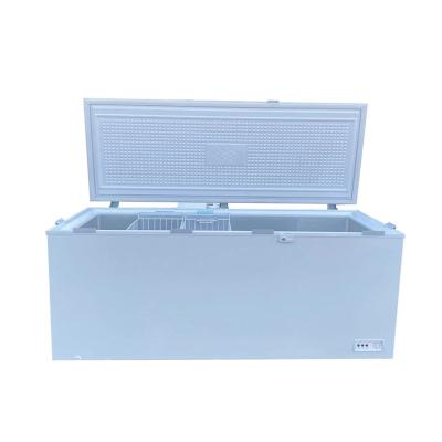 China Single-temperature Restaurant Seafood Low Temperature Double Door No Frost Chest Freezer for sale