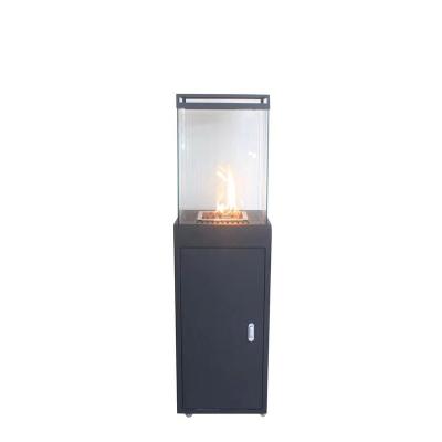 China Stocked Steel Patio Heater Fire Pit With Real Flame For Outdoor Use Natural Gas Fire Pits for sale