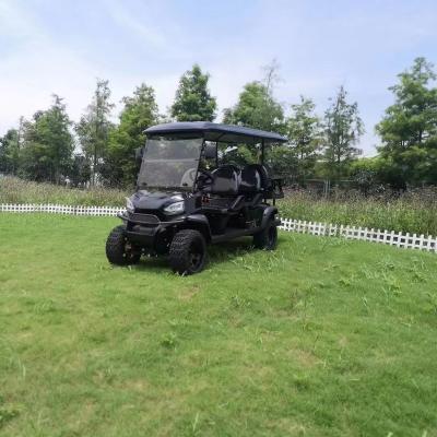 China electric golf buggy cart 72V 6 passenger golf carts 6 seater electric golf cart 14' for sale