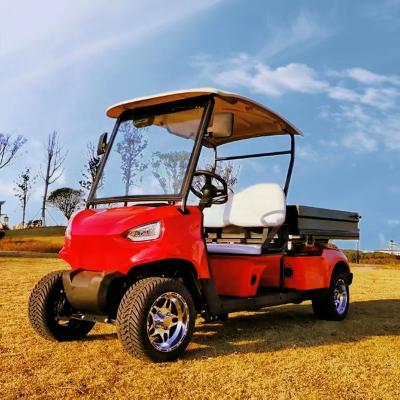 China 5000W RUNNING 2 Seats With 72 Volt Chinese Electric Golf Cart 14' Long Container for sale