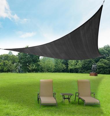 China HDPE Customized HDPE Triangle Outdoor Wind Sun Shade Waterproof Sail for sale