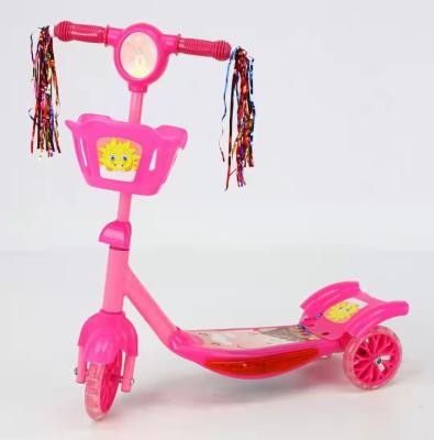 China Handlebar Adjustable Height Foldable And Luminescent Children's Scooter Kick Scooter For Kids Kids Toys for sale