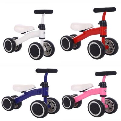 China New Handlebar Adjustable Height Baby Toys 6-12 Months Children Car Foot Pushed Mini Baby Balance Bike Kids Ride On Car for sale