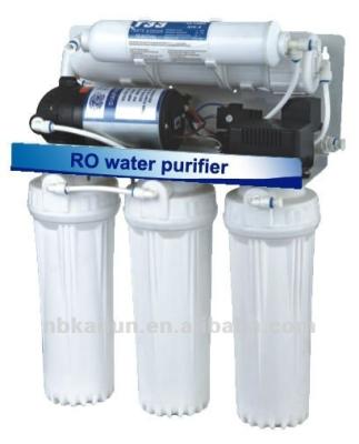 China The promotion/hot sale model for RO water purifier /Multi-stages water purifier with 50GDP pump KM-ROZ-50A for sale