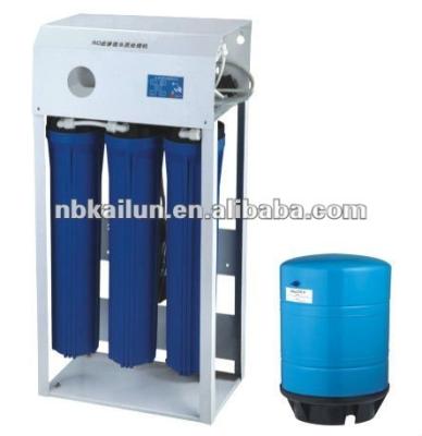 China Luxurious Steel Cabinet 5 Stages RO System /Commercial Water Purifier 100-400PPD for sale