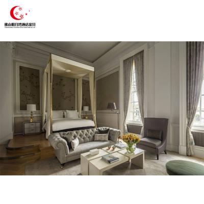 China Custom arabic hyatt hotel furniture solid wood tall antique china made for sale