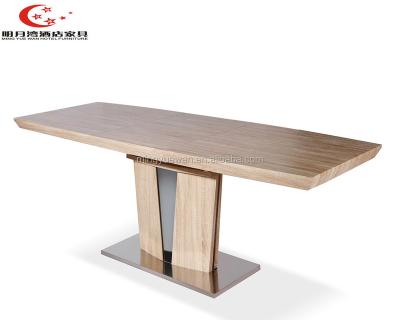 China Oak Console Table / Classic Hotel Furniture For Sale / Veneer Top Wood Console Table for sale