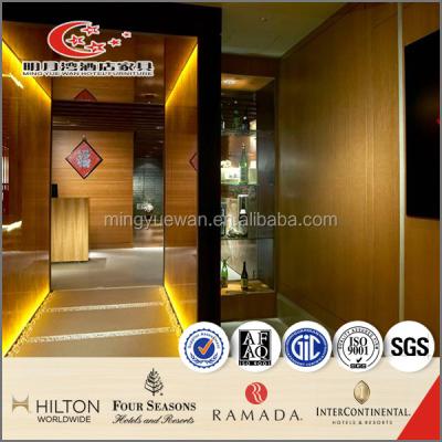 China Modern Lobby Hall Way Wall Panels Hotel Interior Wall Panel Corridor for sale