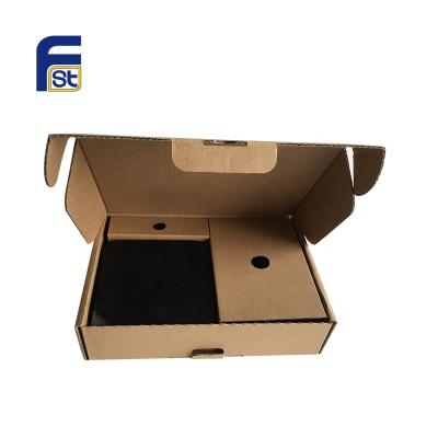 China Recycled Materials Professional Design Electronic Products Cardboard Paper Packaging Box With Handle for sale