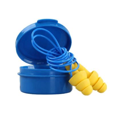 China Fashionable Wholesale Fashionable Repeated Cleaning and Use Waterproof Soft Swimming Earplugs High Quality for Hotsale Free Sample Safety ChristmasTree Earplugs for sale