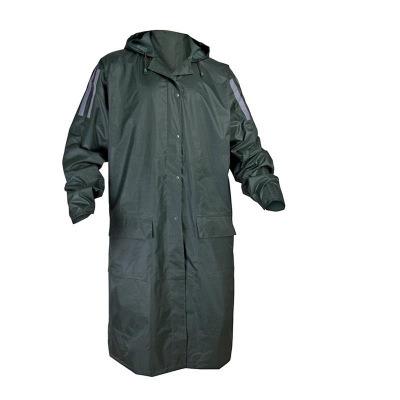 China 100% Long Waterproof Bicycle Waterproof Vest Reflective Raincoat For Men for sale