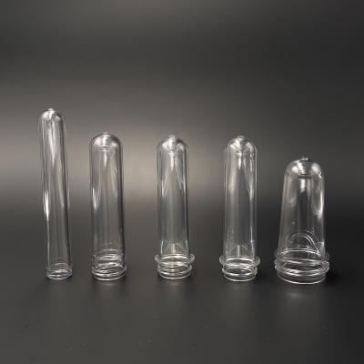 China Hot Sale Personal Care PET Bottle Preform Tube 18mm 20mm 24mm 28mm For Bottle Making for sale