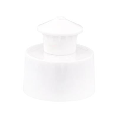 China Widely Used Pull-Push Cap Top Quality Bottles Plastic Spout Plastic Bottle Cap for sale