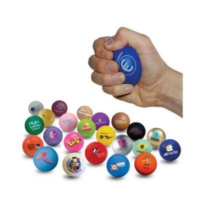 China Unionpromo PU Foam Round Shape PU Ball Custom PU Stress Ball for sale