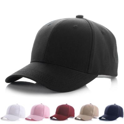 China COMMON Custom Baseball Cap 6 Panel Cotton 6 Panel Embroidered 100% Baseball Cap for sale