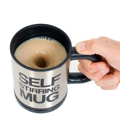 China Sustainable Auto Mixing Mug Cup Electric Stirring Self Stirring Coffee Mug for sale