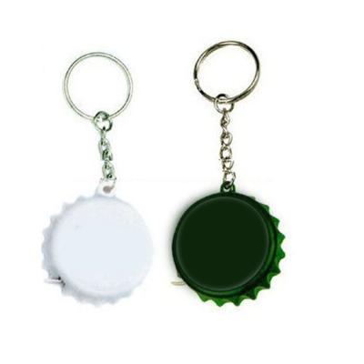 China Promotional Plastic ABS Capsule Shape Key Chain Tape Measure for sale