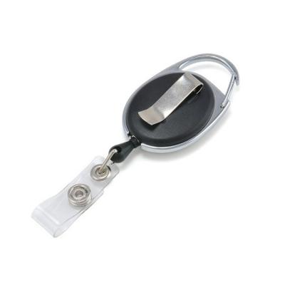 China Durable Wholesale Plastic Retractable ID Badge Holder for sale